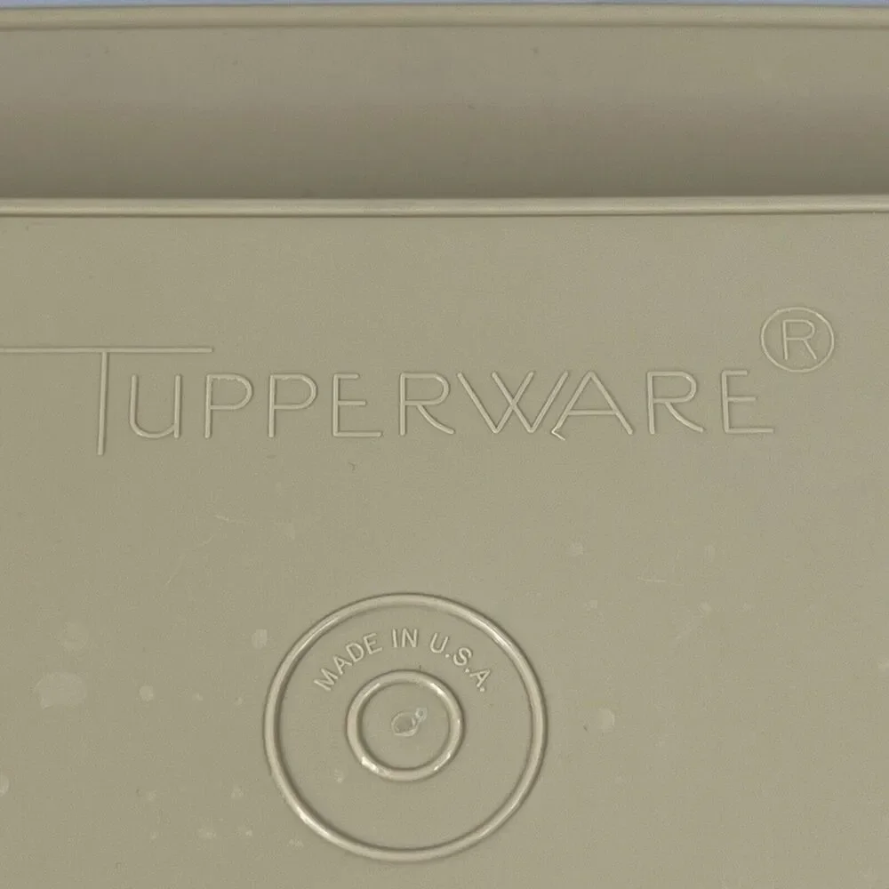 Vintage Original Tupperware Deviled Egg Carrier / Holder - Harvest Gold - Picture 3 of 10